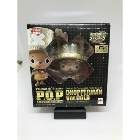 MEGAHOUSE ONE PIECE POP P.O.P NEO-EX chopper Chopperman gold