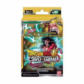 Dragon Ball Super Card Game ! Deck de Démarrage "The Grimson Sayan" VF/SD05