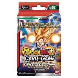 Dragon Ball Super Card Game ! Deck de Démarrage "The Grimson Sayan" VF/SD05