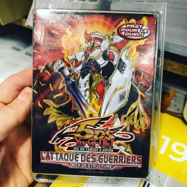 NEUF 1ere EDITION francais yu gi oh deck de demarrage guerrier de la route