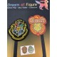 harry potter calendrier de l'avent : lot 2 crests