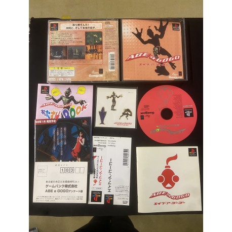 jeux playstation japanese boite notice abe'99