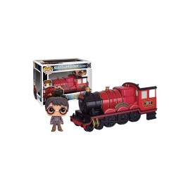 HARRY POTTER - POP Vinyl Harry Potter FUNKO Véhicule avec figurine Hogwarts Express Engine Harry Potter 12 cm