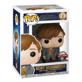 FUNKO POP Les Animaux fantastiques 2 Figurine newt scamander case special edition 10 cm