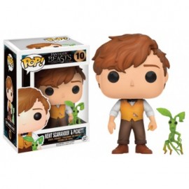 Funko POP! Movies ANIMAUX Fantastic Beasts Newt with Pickett Vinyl Figure 10cm limited