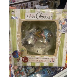 banpresto tony tony chopper one piece ichiban kuji lot C art of chopper mouette courrier