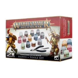 WARHAMMER AGE OF SIGMAR Set de peinture et d'outils Warhammer Age of Sigmar