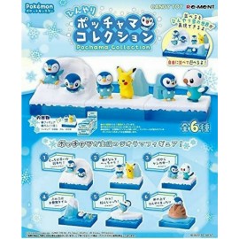 Re-ment POKEMON Cool Piplup collection les 6 Types ensemble complet Figure