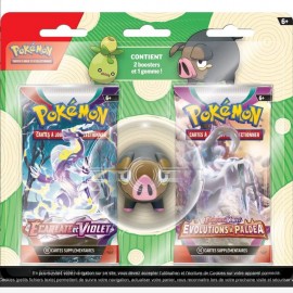 Pokémon - Rentrée des Classes - Blister 2bs + Gomme FR Gourmelet