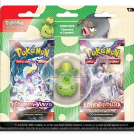 Pokémon - Rentrée des Classes - Blister 2bs + Gomme FR Olivini