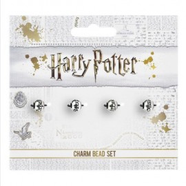 Harry Potter - Pack 4 breloques plaquées argent Sorts