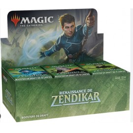 Display - Magic the Gathering - Renaissance de Zendikar - 36 boosters de Draft - Scellé - Français