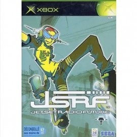 retro gaming jeu video occasion xbox : JSRF jet set radio future