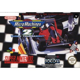 retro gaming jeu video occasion super nintendo : MicroMachines 2 Turbo Tournament