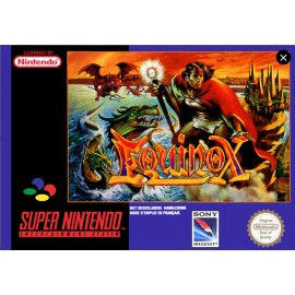 retro gaming jeu video occasion super nintendo : Equinox