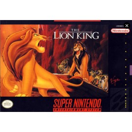 retro gaming jeu video occasion super nintendo : Le Roi Lion