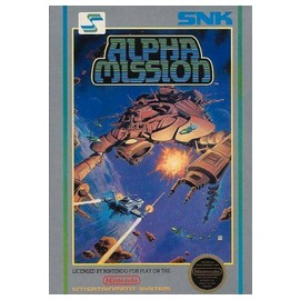 retro gaming jeu video occasion nintendo NES : alpha mission