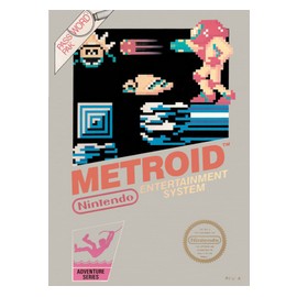 retro gaming jeu video occasion nintendo NES : Metroid