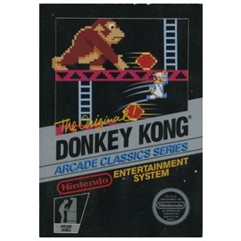 retro gaming jeu video occasion nintendo NES : donkey kong classis