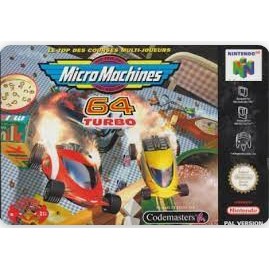 retro gaming jeu video occasion nintendo 64 : MicroMachines 64 Turbo