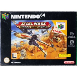 retro gaming jeu video occasion nintendo 64 : Star Wars : Rogue Squadron