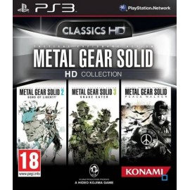 retro gaming jeu video occasion ps3 : tactical espionage action metal gear solid hd collection
