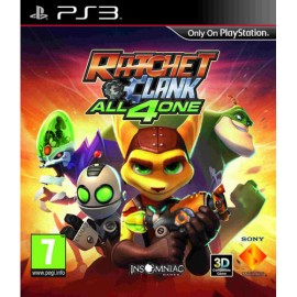 retro gaming jeu video occasion ps3 : ratchet et clank ALL 4 ONE