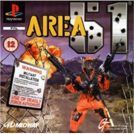 retro gaming jeu video occasion ps1 : area 51