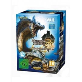 jeu video occasion WII U : monster hunter 3 tri avec manette wii