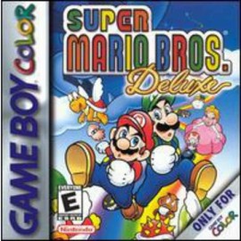 retro gaming jeu video game boy : super mario bros deluxe