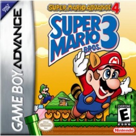 retro gaming jeu video game boy advance : super mario advance 4