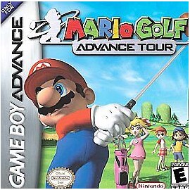 retro gaming jeu video game boy advance : mario golf adventure tour