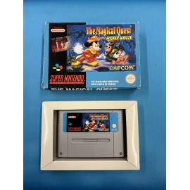 retro gaming jeu video occasion super nintendo : the magical quest starring mickey mouse