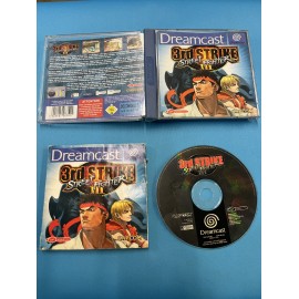 retro gaming SEGA dreamcast : 3rd strike street fighter 3