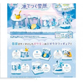 Pack 6 figurines Pokemon World 3 Frozen Snowfield, Terrarium