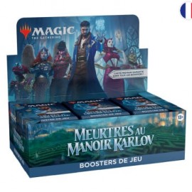 Magic The Gathering : Meurtres au manoir Karlov - Boite de 36 Boosters de jeu FRANCAIS