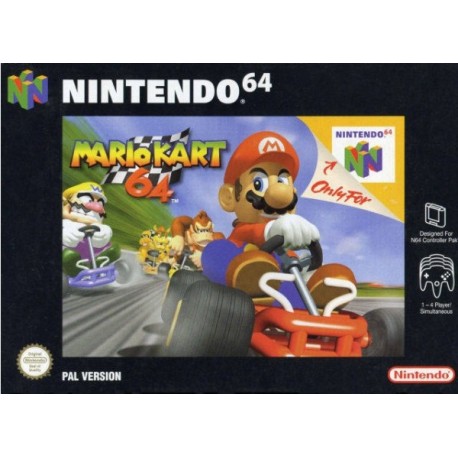 retro gaming jeu video occasion nintendo 64 : mario kart 64