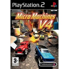 retro gaming jeu video ps2 : micro machines V4