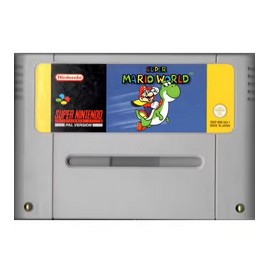 retro gaming jeu video occasion super nintendo : super mario world