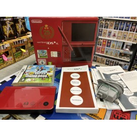 console OFFICIEL Nintendo dsi XL super mario bros 25th anniversary boite + notice + jeu
