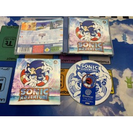 retro gaming SEGA dreamcast : sonic adventure