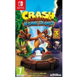jeu video NEUF SWITCH : Crash Bandicoot N.Sane Trilogy