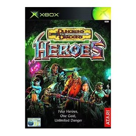 retro gaming jeu video occasion xbox : dungeons dragon heroes