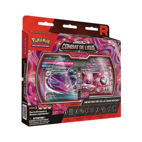 Pokémon JCC Deck Combat Rivalité set Pierre et Rosemary Français