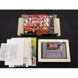 retro gaming jeu video occasion super nintendo : street fighter II 2