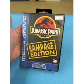 sega mega drive jurrasic pack rampage edition