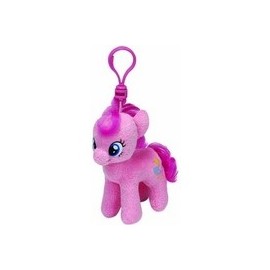 11 / 12 cm peluche / plush MON PETIT PONEY CLIP - PINKIE PIE