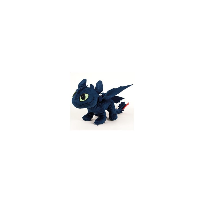 Dragons de DreamWorks - Super dragon en peluche de 20 cm - Krokmou