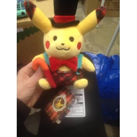 OFFICIEL POKEMON CENTER PELUCHE PLUSH PIKACHU CHIKUCHIK SEWING