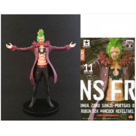 BANPRESTO One Piece Scultures JEAN FREAK Bartolomeo PVC Statue 18cm